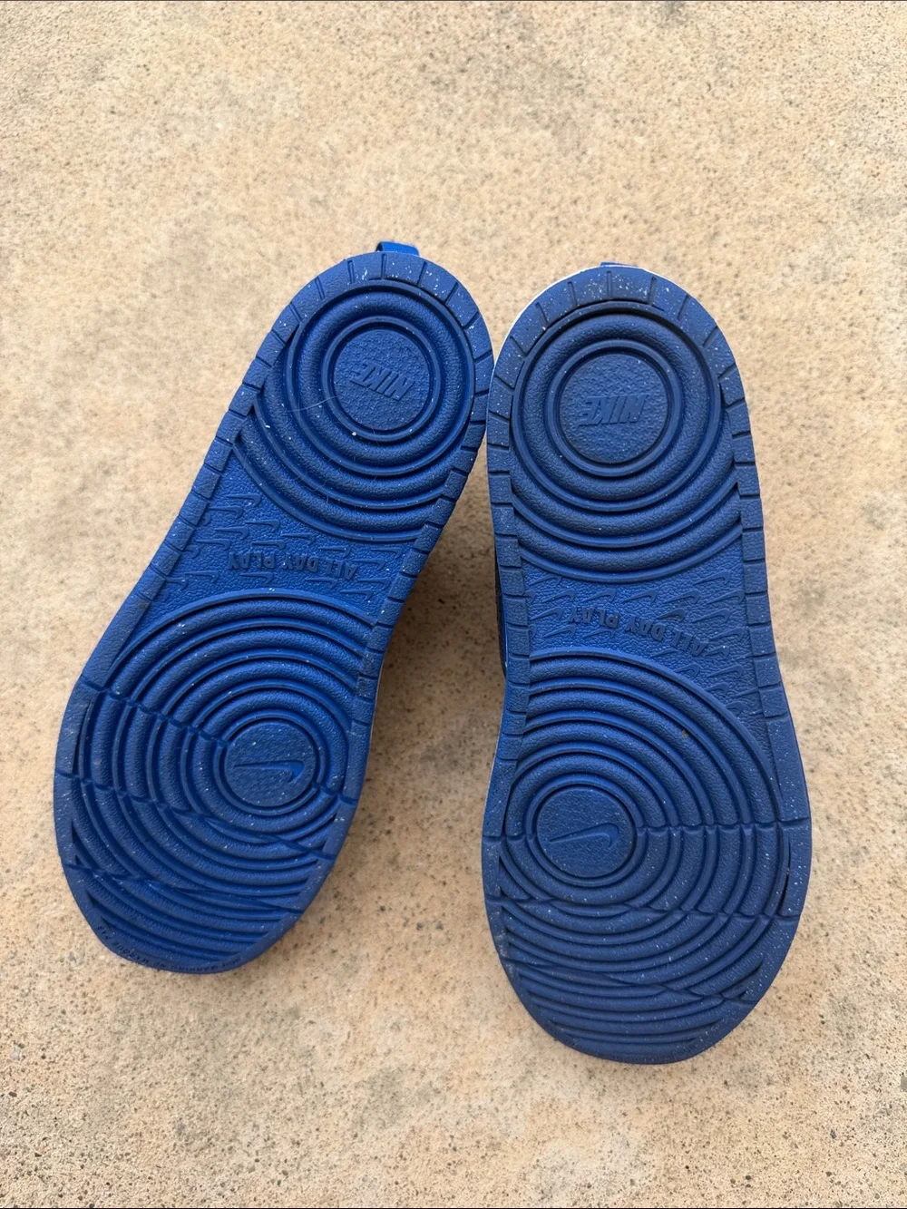 Nike Court Preschool Boys Borough Low Recraft Blue/Black Sneaker Size 2
